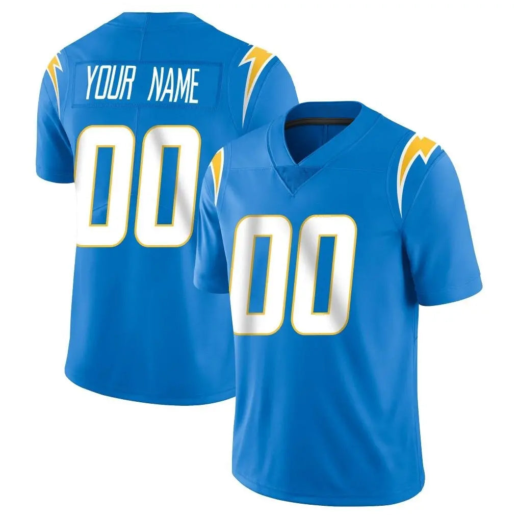 Cooneas Custom LA.Chargers Blue Limited Vapor Untouchable Home Game Any Name & Numbers Stitched Jerseys