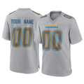 Cooneas Custom LA.Chargers Gray Atmosphere Fashion Limited Game Any Name & Numbers Stitched Jerseys