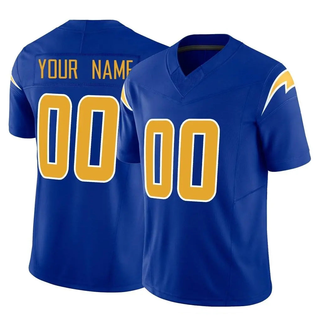 Cooneas Custom LA.Chargers Royal Limited Vapor F.U.S.E. Home Game Any Name & Numbers Stitched Jerseys
