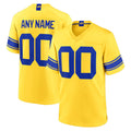 Cooneas Custom LA.Rams Gold Classic Sol Home Game Any Name & Numbers Stitched Jerseys