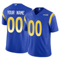 Cooneas Custom LA.Rams Royal Limited Vapor F.U.S.E. Home Game Any Name & Numbers Stitched Jerseys