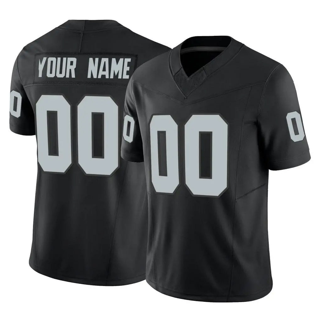 Cooneas Custom LV.Raiders Black Limited Vapor F.U.S.E. Home Game Any Name & Numbers Stitched Jerseys