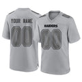 Cooneas Custom LV.Raiders Gray Atmosphere Fashion Limited Game Any Name & Numbers Stitched Jerseys