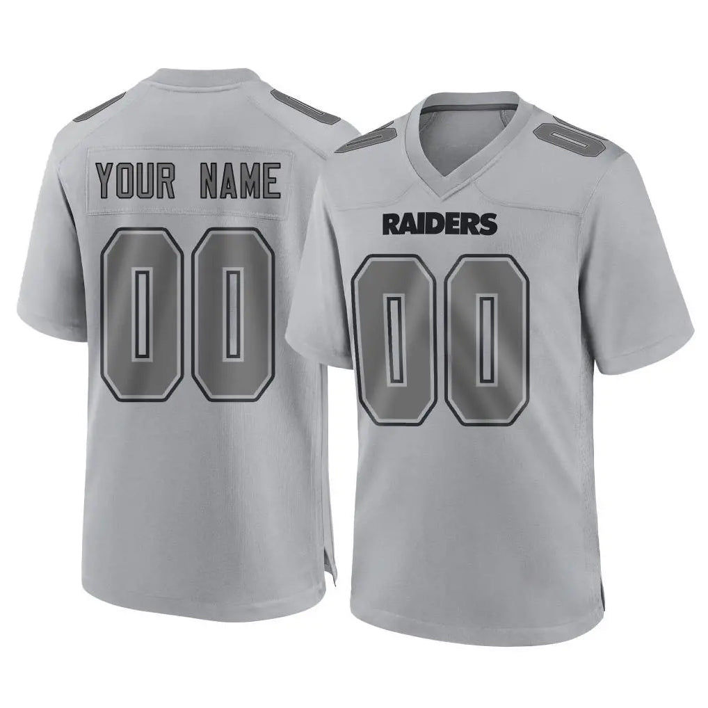 Cooneas Custom LV.Raiders Gray Atmosphere Fashion Limited Game Any Name & Numbers Stitched Jerseys