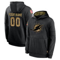 Cooneas Custom M.Dolphins Black Salute to Service Hoodies Limited Game Any Name & Numbers Stitched Jerseys