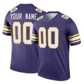 Cooneas Custom MN.Vikings Purple Limited Classic Home Game Any Name & Numbers Stitched Jerseys
