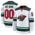 Cooneas Custom M.Wild White Away Premium Jerseys