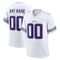 Cooneas Custom MN.Vikings White Alternate Game Stitched Jerseys