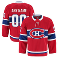 Cooneas Custom Montreal Canadiens Red Home Authentic Pro Jerseys