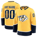 Cooneas Custom N.Predators Gold Home Premium Jerseys