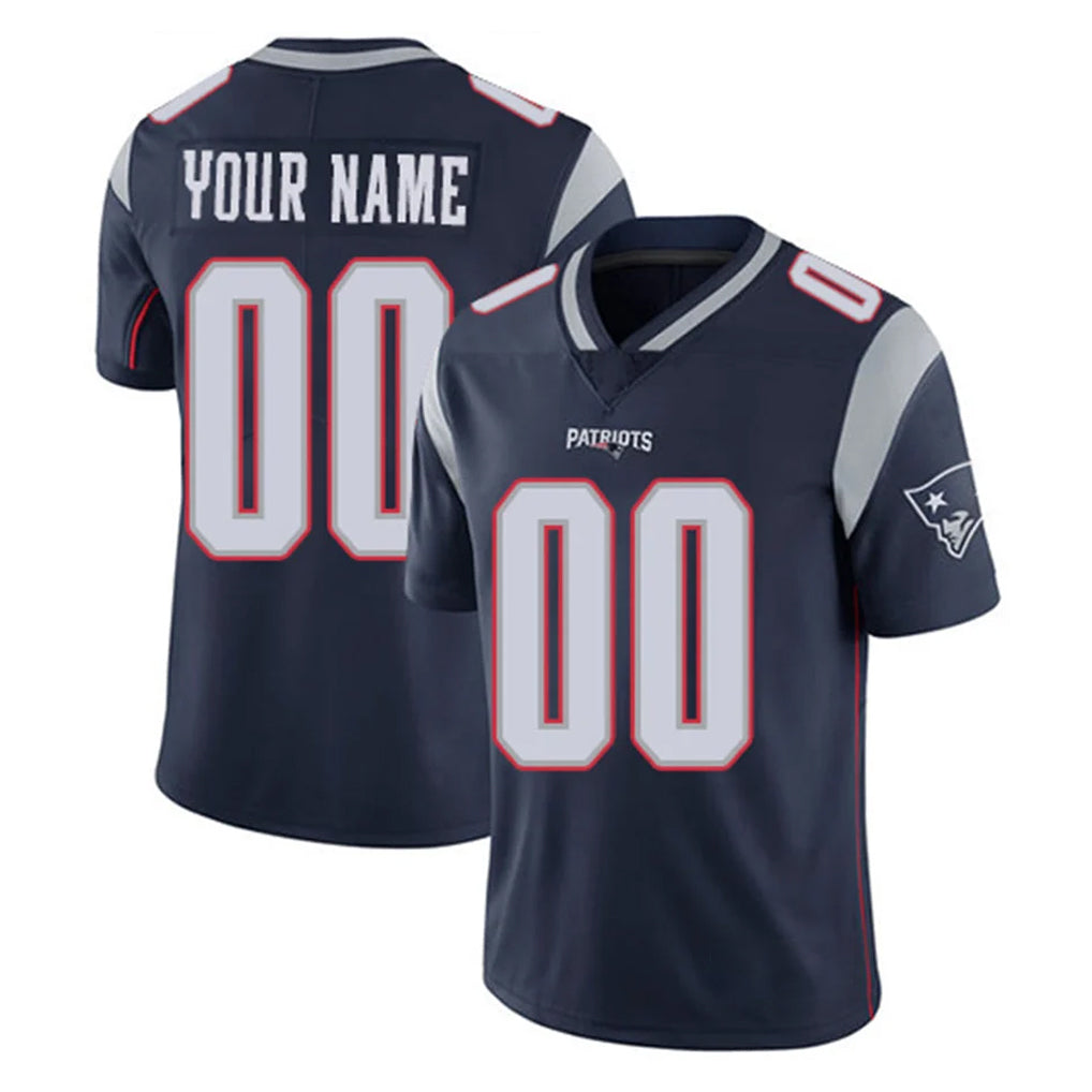 Cooneas Custom NE.Patriots Navy Limited Vapor Home Game Any Name & Numbers Stitched Jerseys