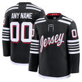 Cooneas Custom N.Jersey Devils Black Alternate Premium Jerseys