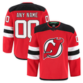 Cooneas Custom N.Jersey Devils Red Home Authentic Pro Jerseys