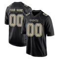 Cooneas Custom NO.Saints Black Carbon Fashion Home Game Any Name & Numbers Stitched Jerseys