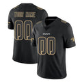 Cooneas Custom NO.Saints Black Impact Limited Home Game Any Name & Numbers Stitched Jerseys