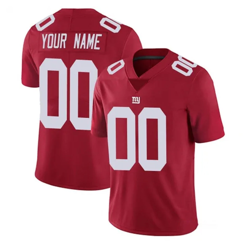 Cooneas Custom NY.Giants Red Limited Vapor Untouchable Home Game Any Name & Numbers Stitched Jerseys