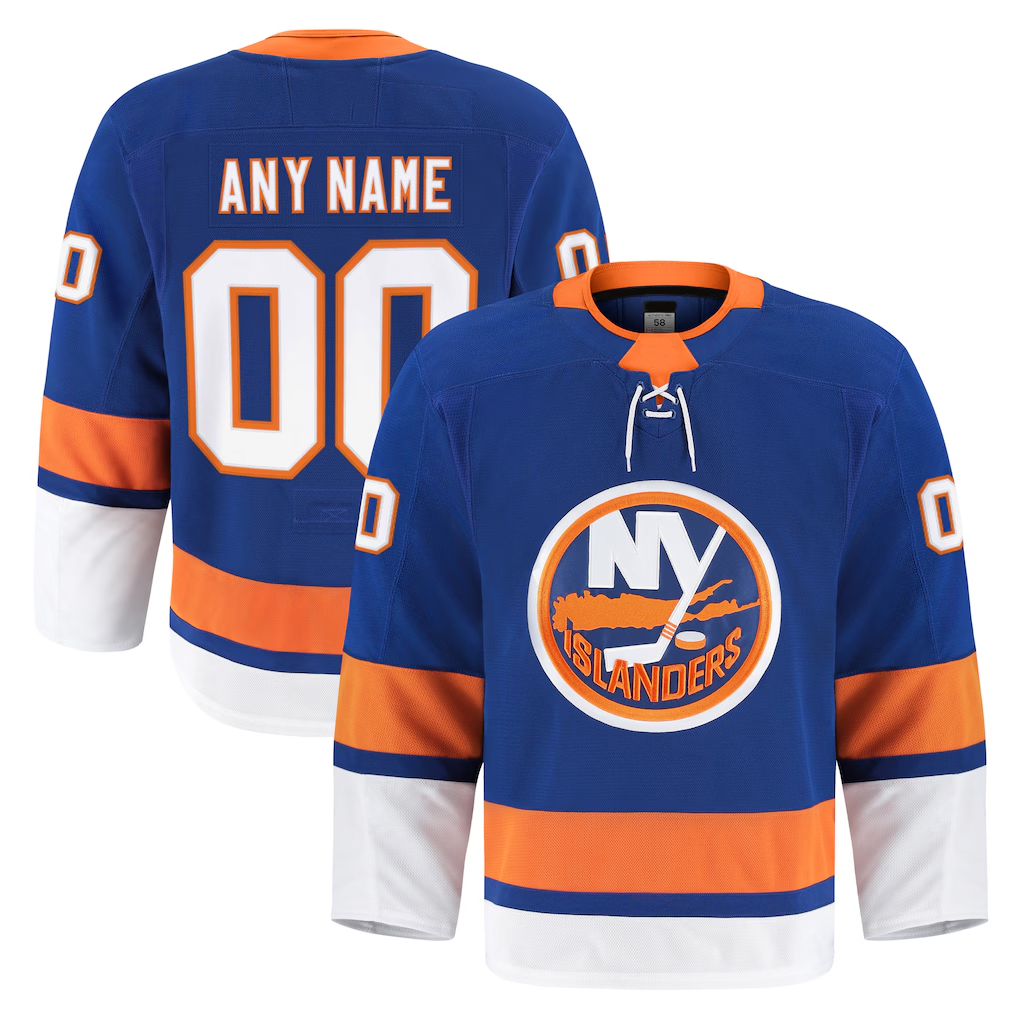 Cooneas Custom NY.Islanders Royal Home Authentic Pro Jerseys