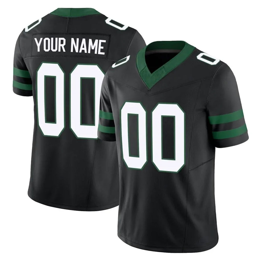Cooneas Custom NY.Jets Black Limited Legacy Vapor F.U.S.E. Home Game Any Name & Numbers Stitched Jerseys