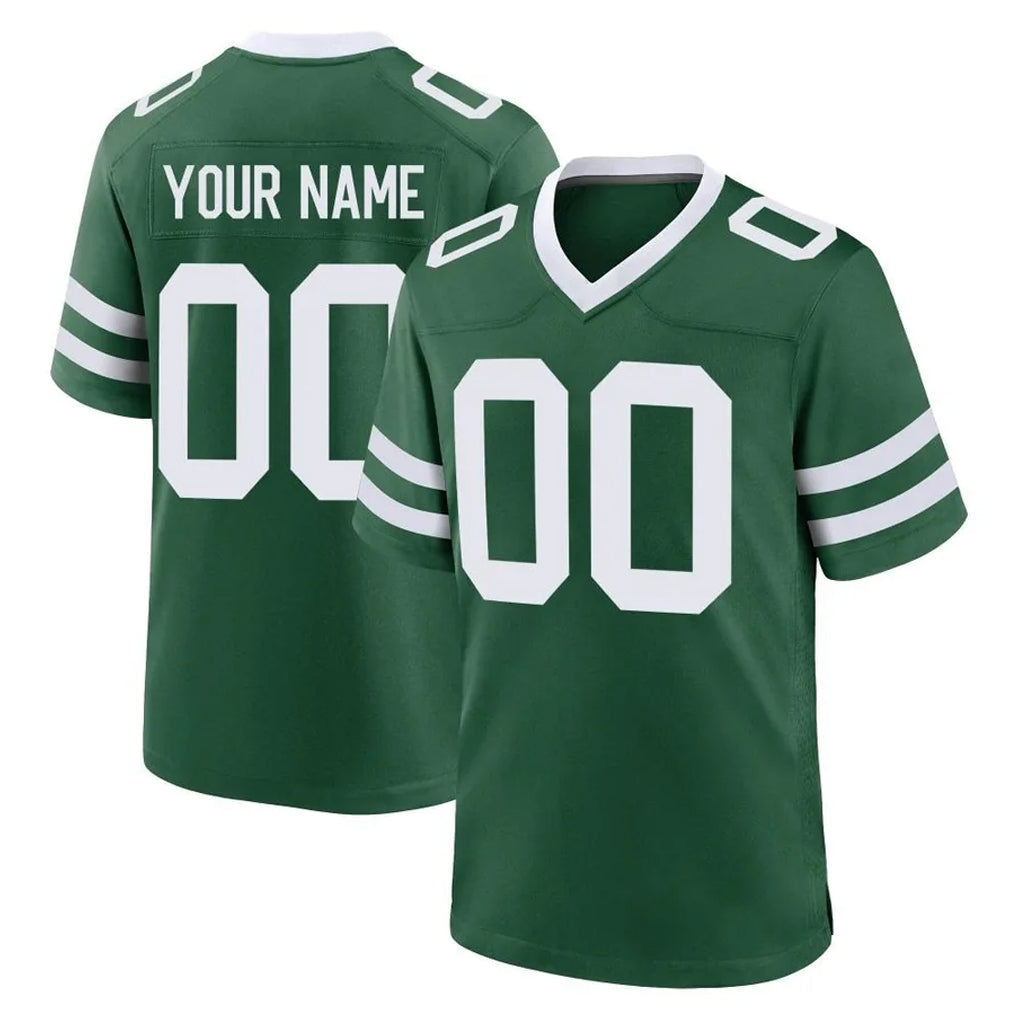 Cooneas Custom NY.Jets Green Legacy Home Game Any Name & Numbers Stitched Jerseys