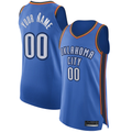 Cooneas Custom OC.Thunder Blue Authentic Stitched Jerseys - Icon Edition