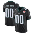 Cooneas Custom P.Eagles Black Limited Vapor Untouchable Super Bowl LIX Home Game Any Name & Numbers Stitched Jerseys