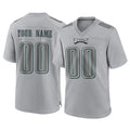 Cooneas Custom P.Eagles Gray Atmosphere Fashion Home Game Any Name & Numbers Stitched Jerseys