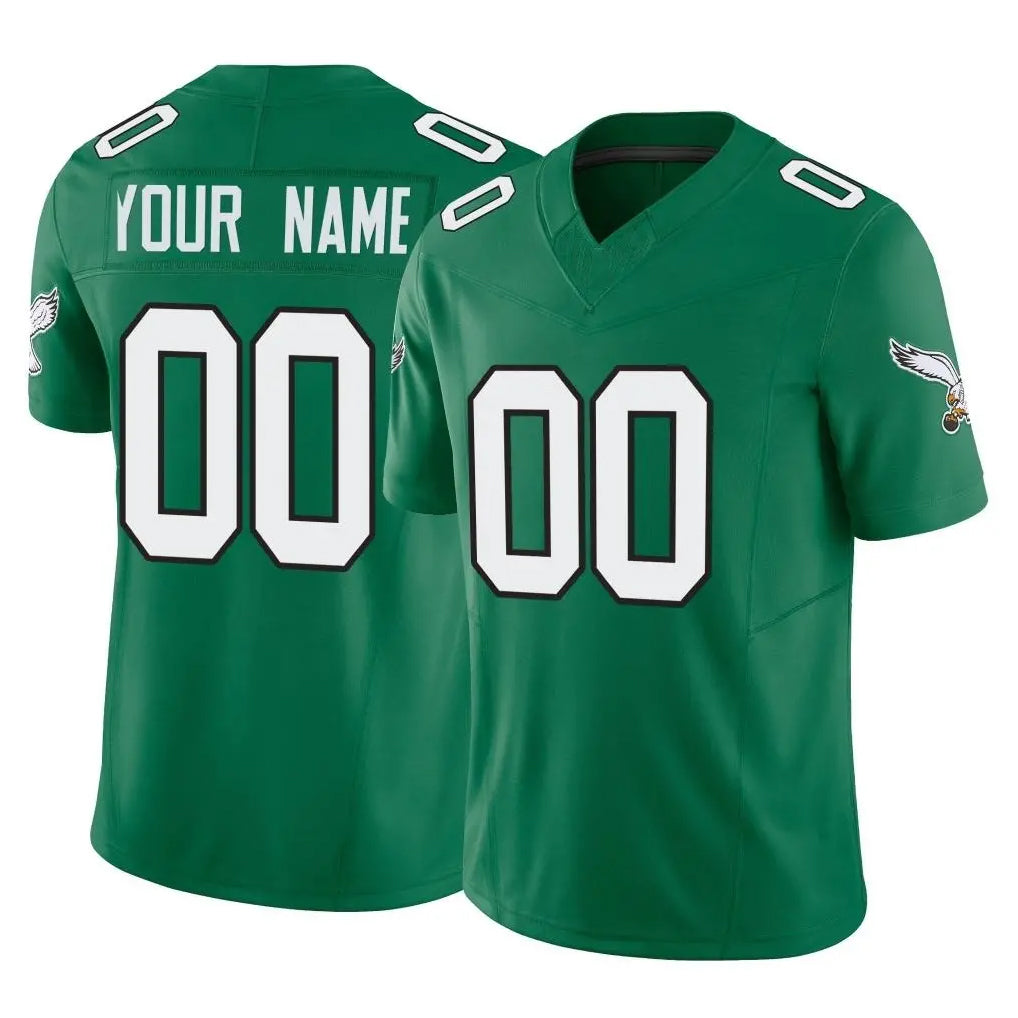 Cooneas Custom P.Eagles Green Kelly Alternate Vapor F.U.S.E. Home Game Any Name & Numbers Stitched Jerseys
