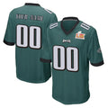 Cooneas Custom P.Eagles Team Color Green Super Bowl LIX Home Game Any Name & Numbers Stitched Jerseys