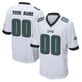 Cooneas Custom P.Eagles White Home Game Any Name & Numbers Stitched Jerseys