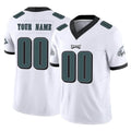 Cooneas Custom P.Eagles White Limited Vapor F.U.S.E. Home Game Any Name & Numbers Stitched Jerseys