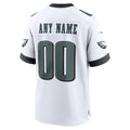 Cooneas Custom P.Eagles White Stitched Home Game Stitched Jerseys