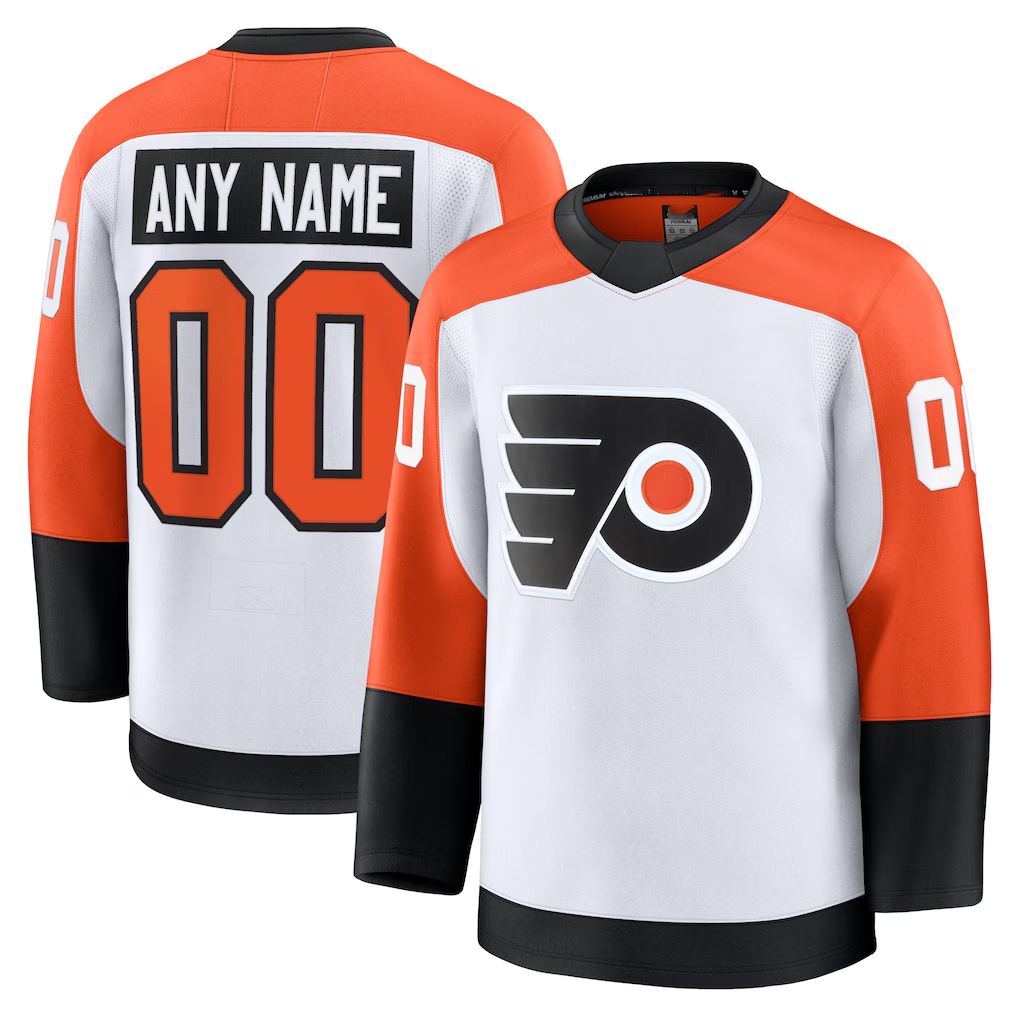 Cooneas Custom P.Flyers White Away Premium Jerseys
