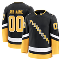 Cooneas Custom P.Penguins Black Alternate Premium Jerseys