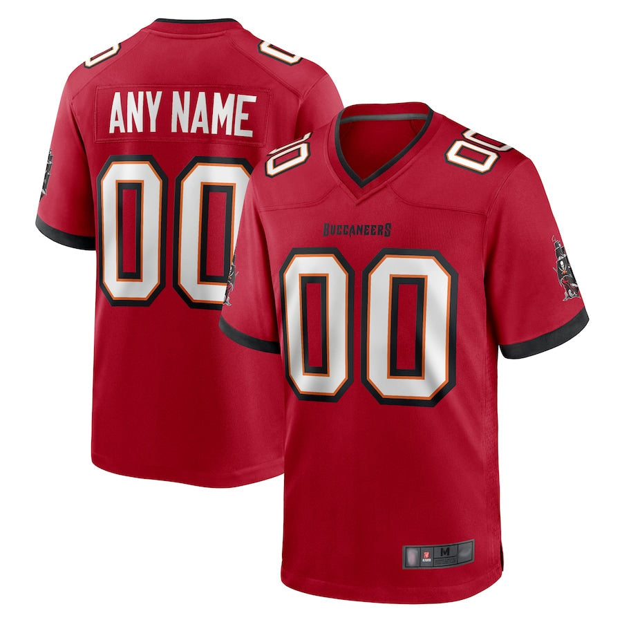Cooneas Custom TB.Buccaneers Red Replica Game Stitched Jerseys