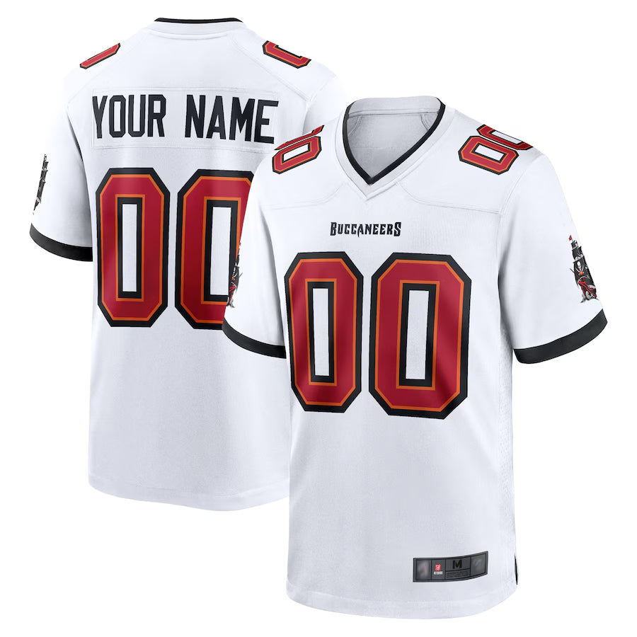 Cooneas Custom TB.Buccaneers White Replica Game Stitched Jerseys