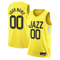 Cooneas Custom U.Jazz Gold Swingman Jerseys - Icon Edition
