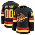 Cooneas Custom V.Canucks Black Alternate Premium Jerseys