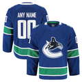 Cooneas Custom V.Canucks Blue Home Authentic Pro Jerseys