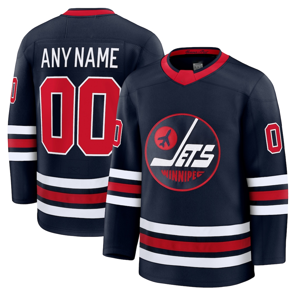 Cooneas Custom W.Jets Navy Alternate Premium Jerseys
