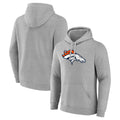 Cooneas D.Broncos Gray Pullover Hoodie Limited Blank Player Stitched Jerseys