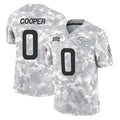 Cooneas D.Broncos #0 Jonathon Cooper Player Arctic Camo Salute To Service Limited Stitched Jerseys