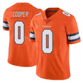 Cooneas D.Broncos #0 Jonathon Cooper Player Orange Vapor Untouchable Limited Home Game Stitched Jerseys
