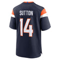 Cooneas D.Broncos #14 Courtland Sutton Player Navy Home Game Stitched Jerseys