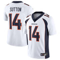 Cooneas D.Broncos #14 Courtland Sutton Player White Replica Game Stitched Jerseys