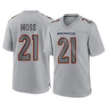 Cooneas D.Broncos #21 Riley Moss Player Gray Atmosphere Fashion Limited Game Stitched Jerseys