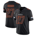 Cooneas D.Broncos #27 J.K. Dobbins Player Black Impact Limited Game Stitched Jerseys
