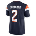Cooneas D.Broncos #2 Patrick Surtain II Player Navy Vapor F.U.S.E. Limited  Stitched Jerseys