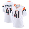 Cooneas D.Broncos #41 Drew Sanders Player White Home Game Stitched Jerseys