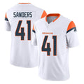 Cooneas D.Broncos #41 Drew Sanders Player White Limited Vapor F.U.S.E. Home Game Stitched Jerseys