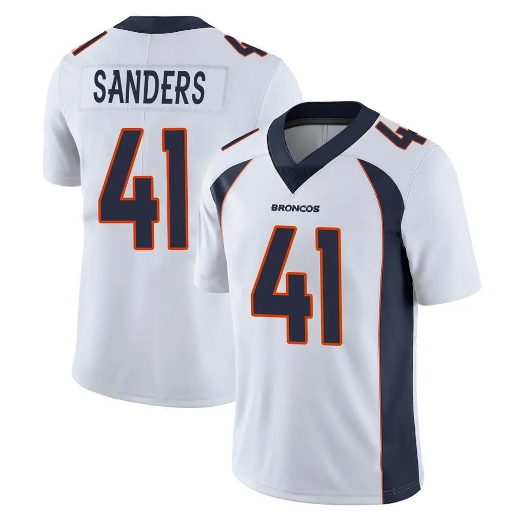 Cooneas D.Broncos #41 Drew Sanders Player White Vapor Untouchable Limited Home Game Stitched Jerseys